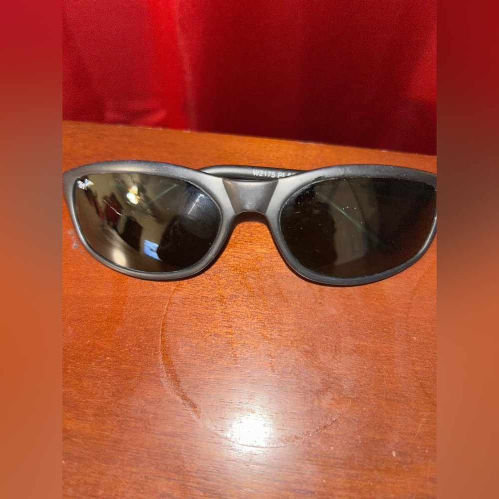 Ray-Ban Black Sun glasses.